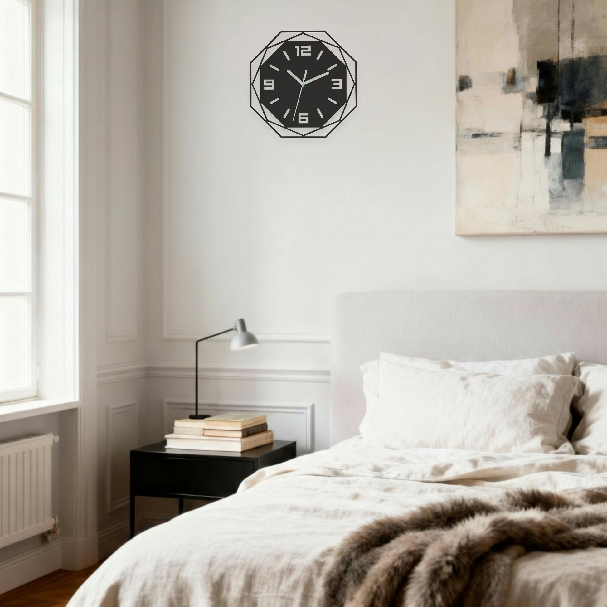 Horloge Murale Silencieuse au Design Minimaliste
