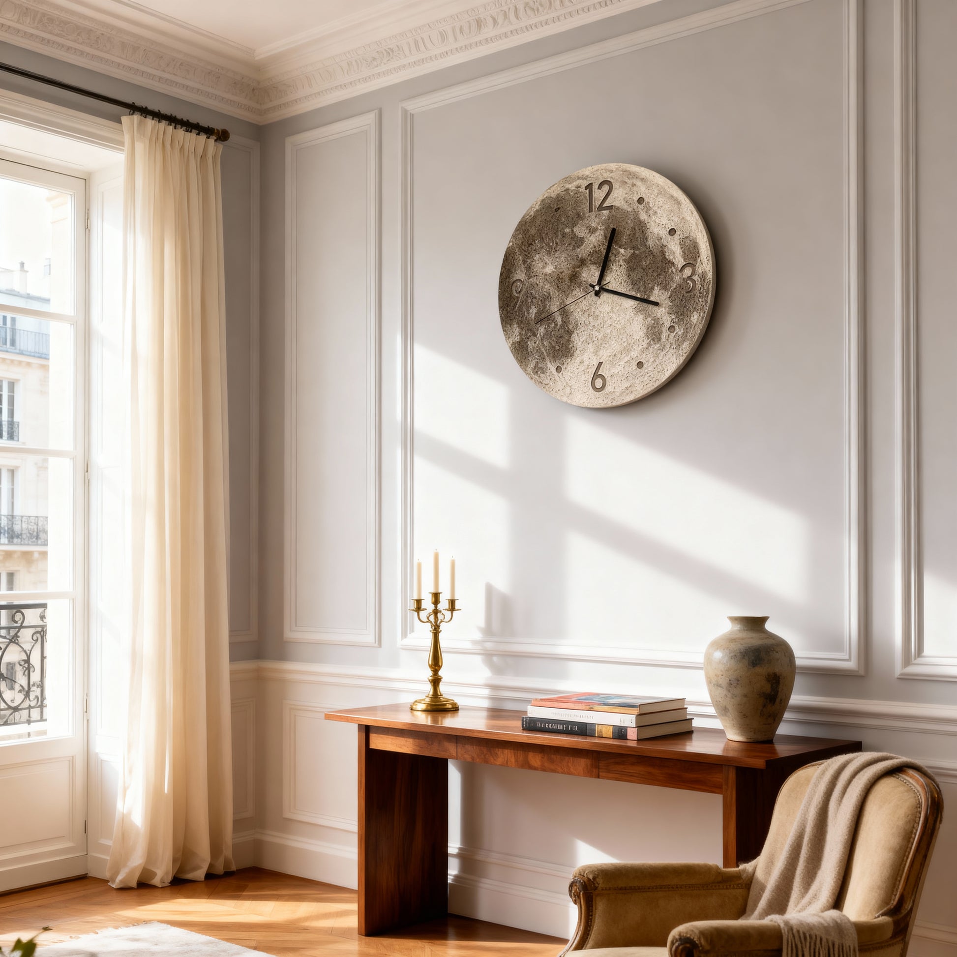 Horloge murale LED 20 pouces – Affichage numérique lumineux