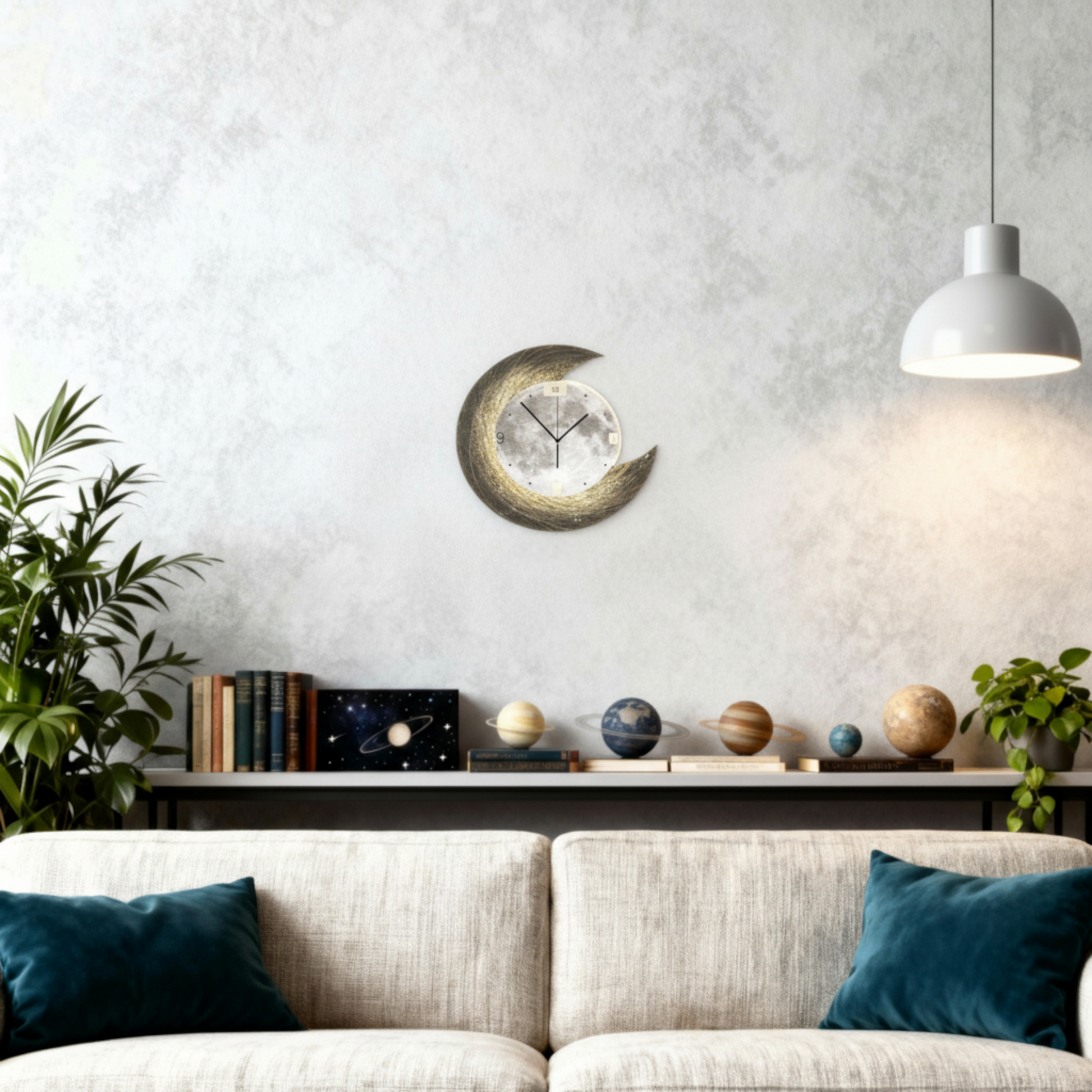 Horloge Murale au Design Minimaliste et Élégant