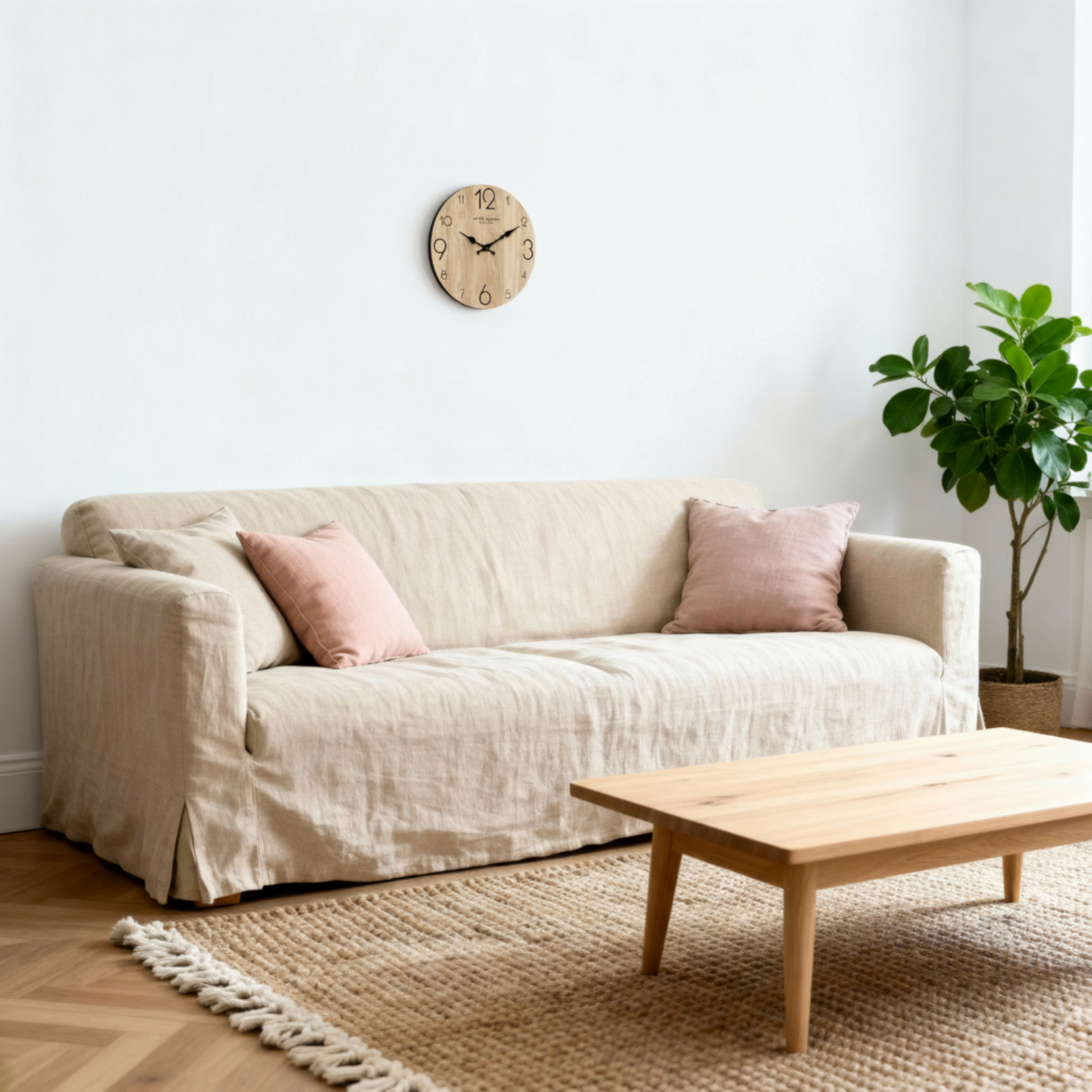 Horloge Murale en Bois au Design Élégant