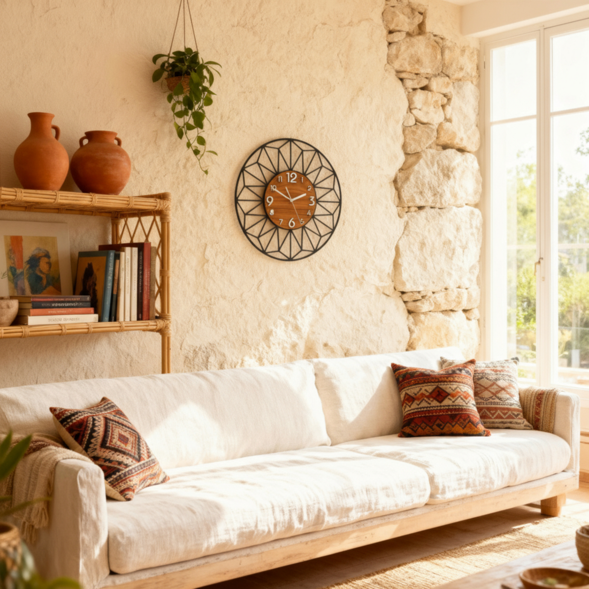 Horloge Murale en Bois au Design Élégant