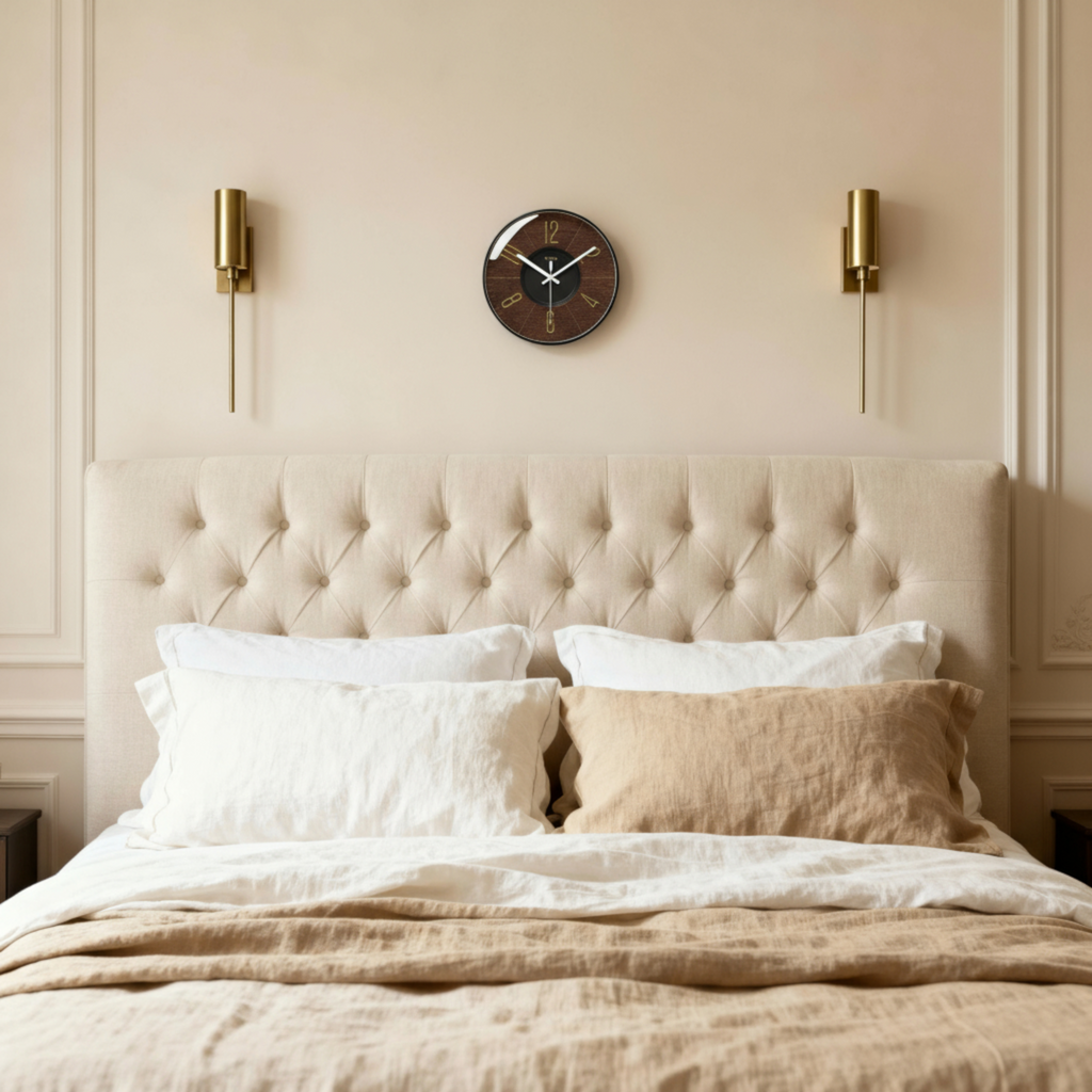 Horloge Murale Vintage au Design Verre