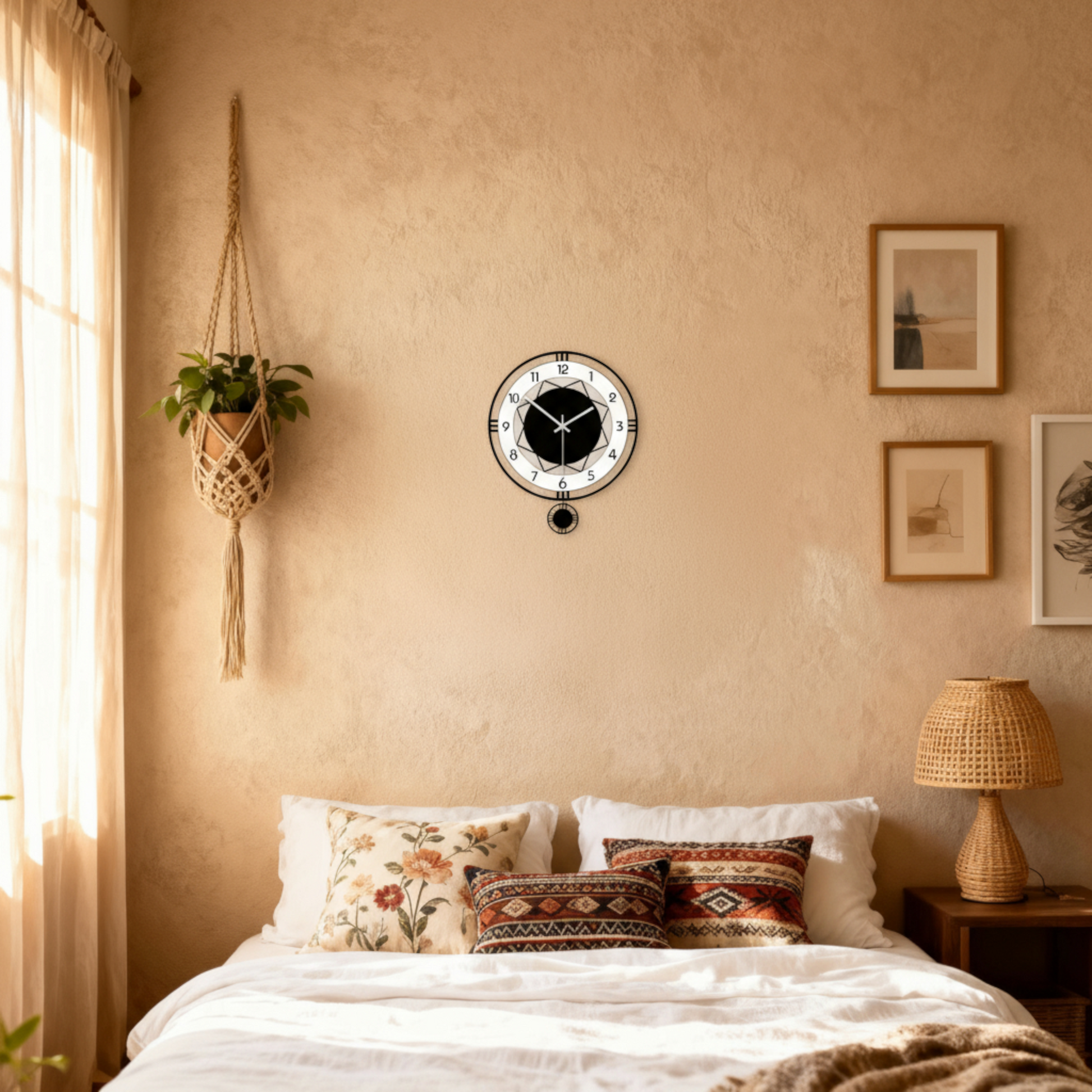 Horloge Murale Design Minimaliste Élégante