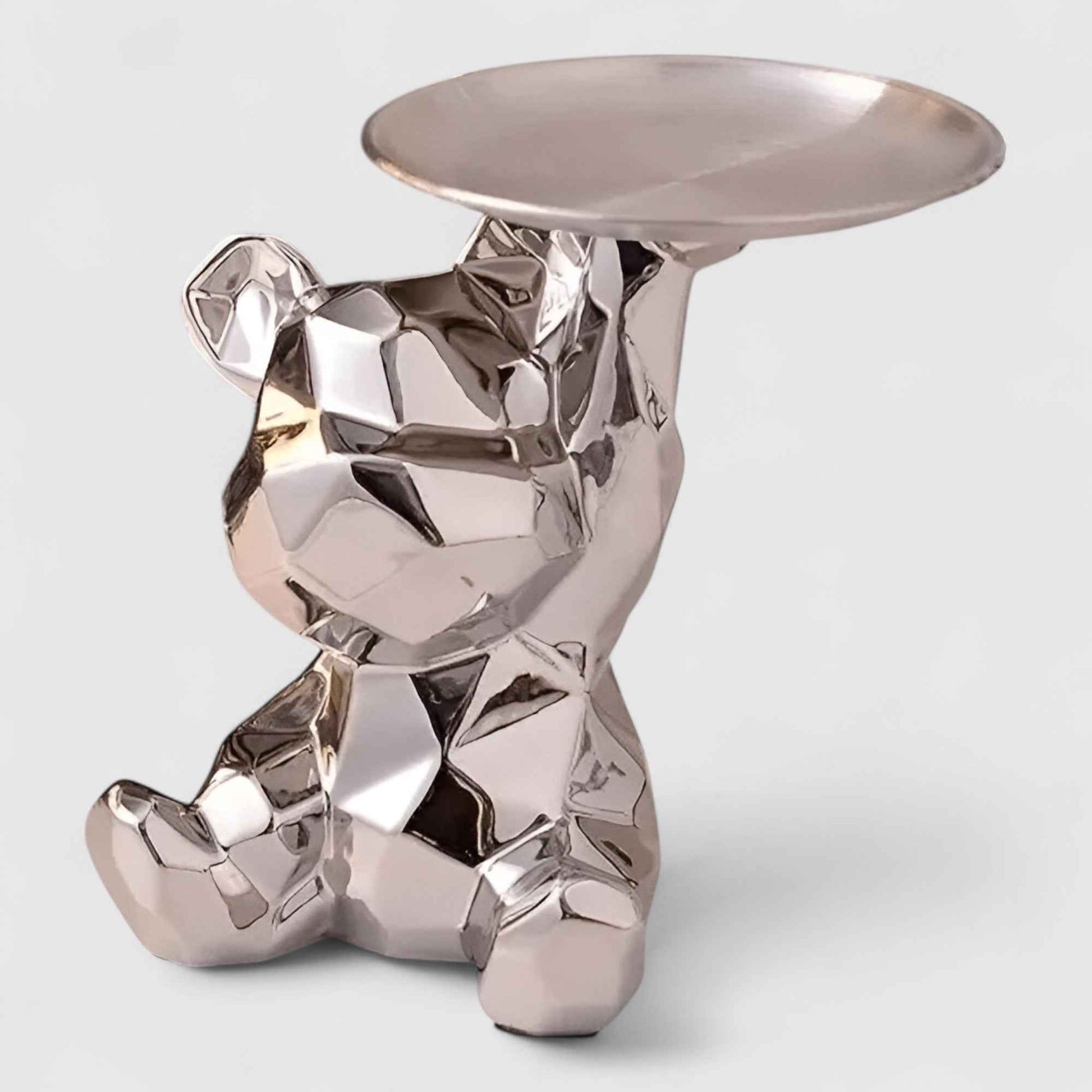 Boîtes décoratives : Objet Déco Céramique Élégant Multifonctionnel pour un Style Pratique et Sophistiqué dans Argent- B de Marche Lino