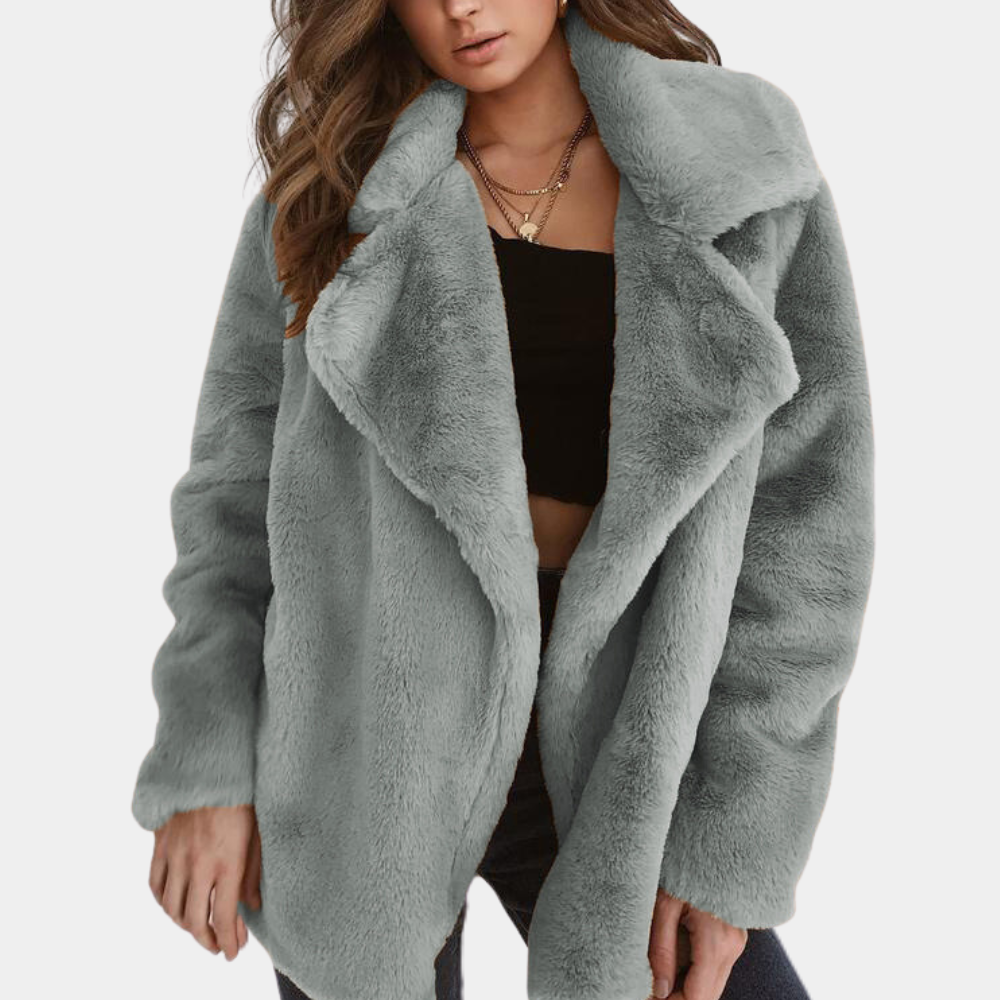 Schicker und gemütlicher Damen-Wintermantel für einen eleganten Saisonlook