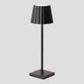 Kabellose LED-Tischlampe mit wiederaufladbarem Akku und Touch-Steuerung Aluminium