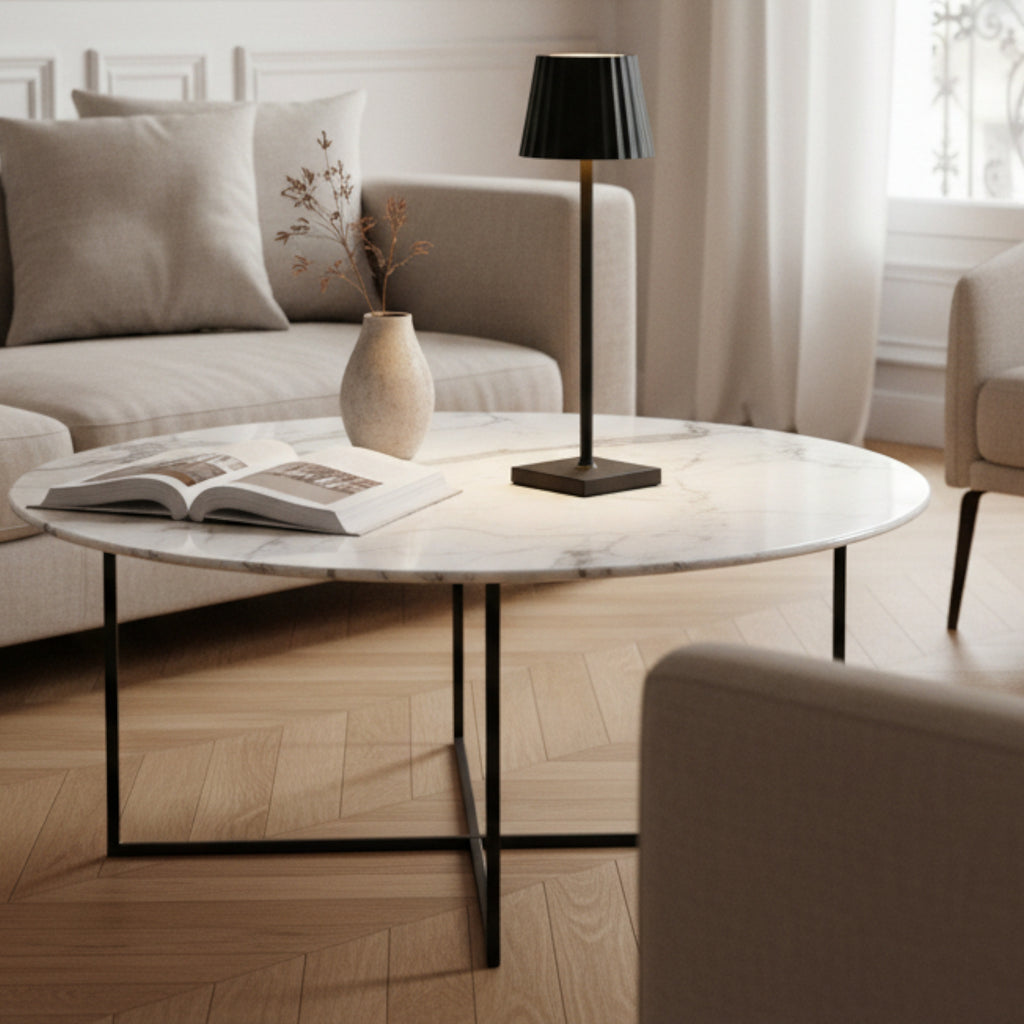 Lampe de Table LED sans Fil avec Batterie Rechargeable et Commande Tactile