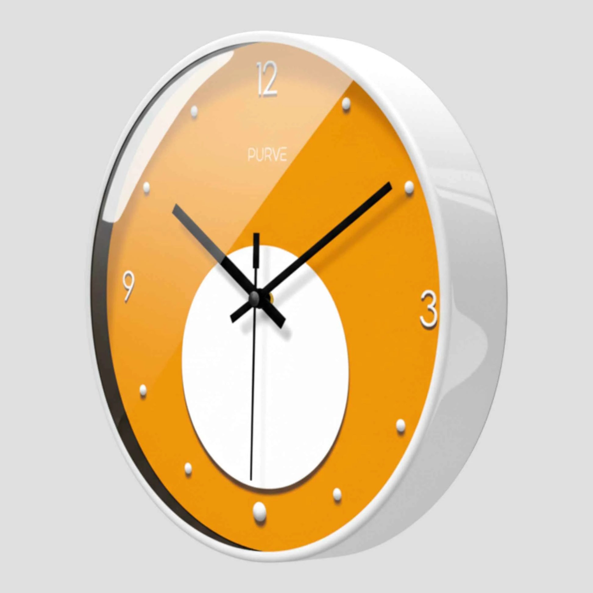 Horloge murale minimaliste moderne à mouvement quartz